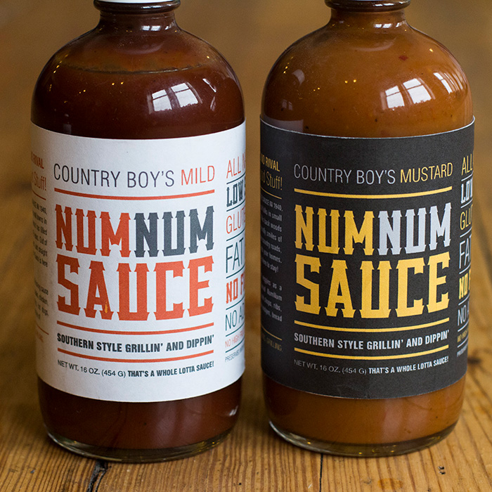 NumNum sauce product design by Kompleks Creative.