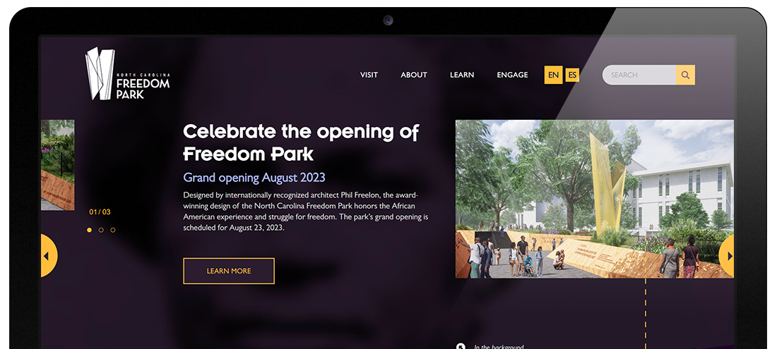 kompleks-web-design-north-carolina-freedom-park-1